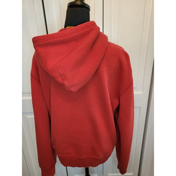 Vintage Red/Blue Y2K Ralph Lauren Polo Hoodie Patch Letters M Preppy Retro y2K - Picture 2 of 8